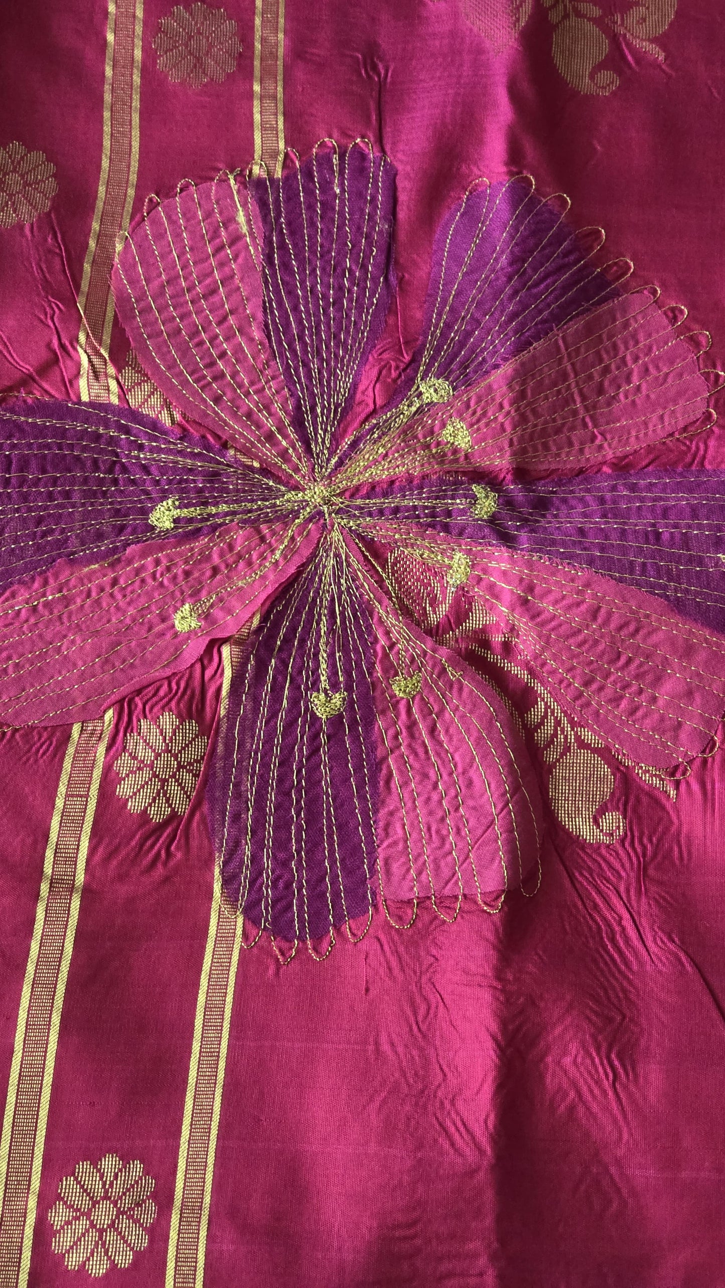 Applique' and Kanjivaram