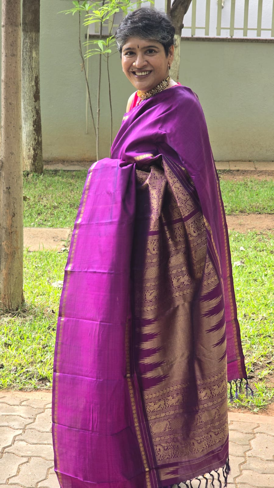 Pramod- Iconic Temple Saree