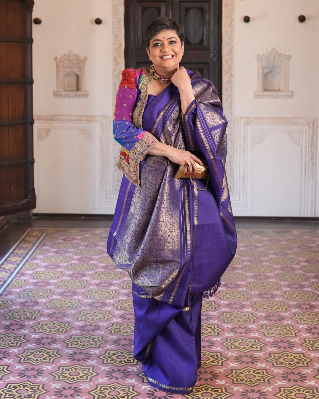 Pramod- Iconic Temple Saree