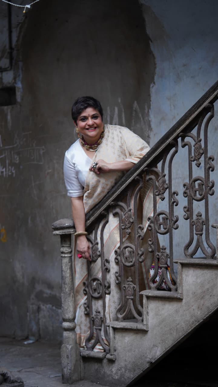 Victoria | Handwoven | Cotton-Silk-Zari Onam Saree