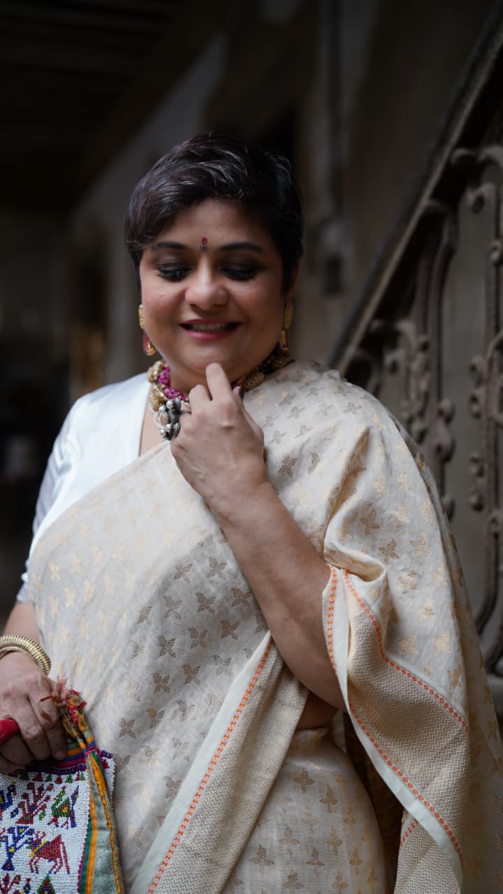 Victoria | Handwoven | Cotton-Silk-Zari Onam Saree