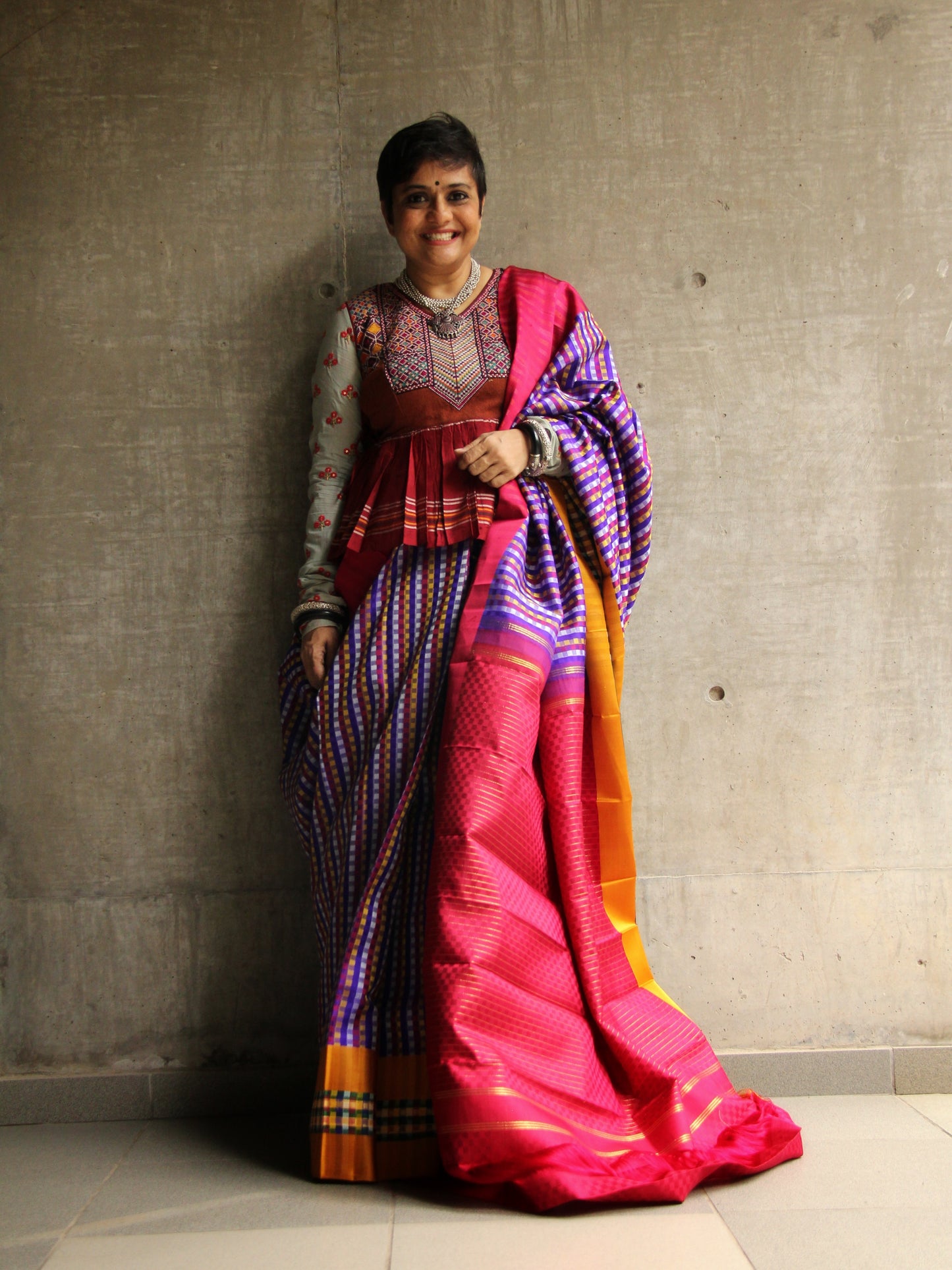 Ayyampett Kutni -With Ikkat on one side of the border!