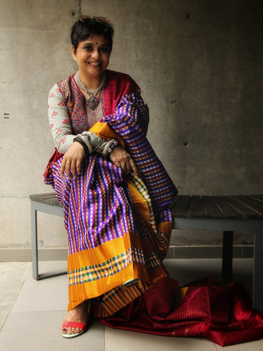 Ayyampett Kutni -With Ikkat on one side of the border!