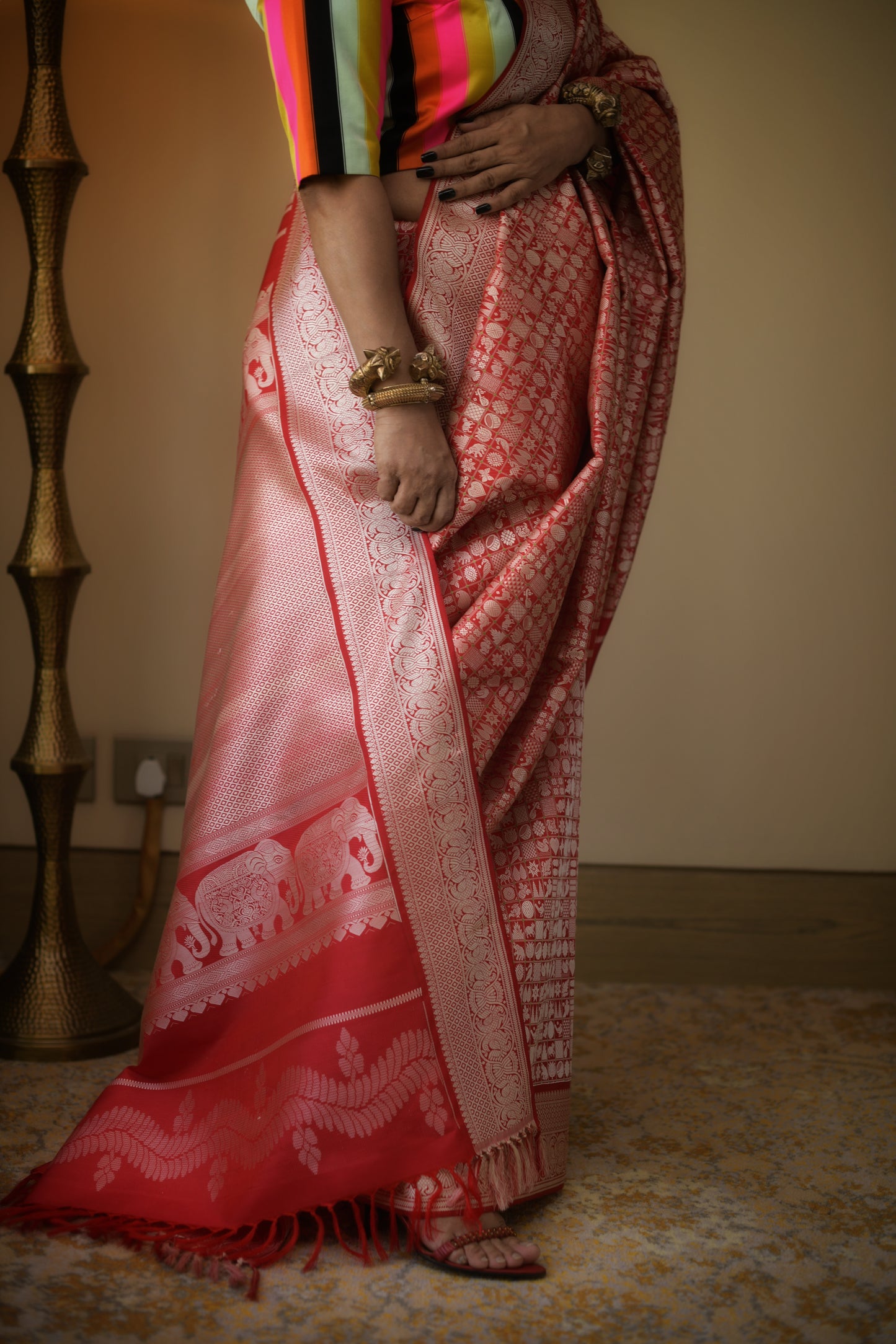 36 motifs kanjeevaram